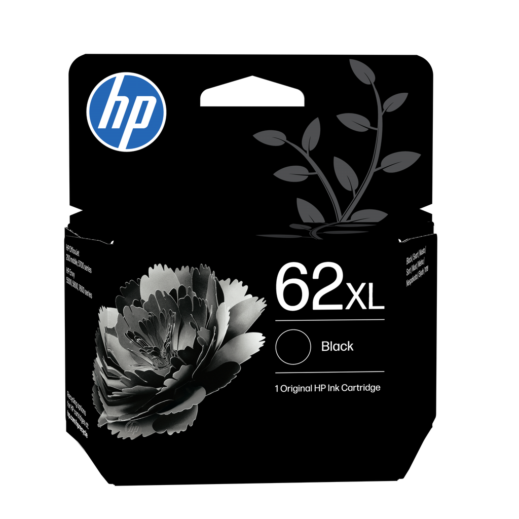 [C2P04AE] Tintenpatrone HP 62 / C2P04AE Schwarz, 200 Seiten