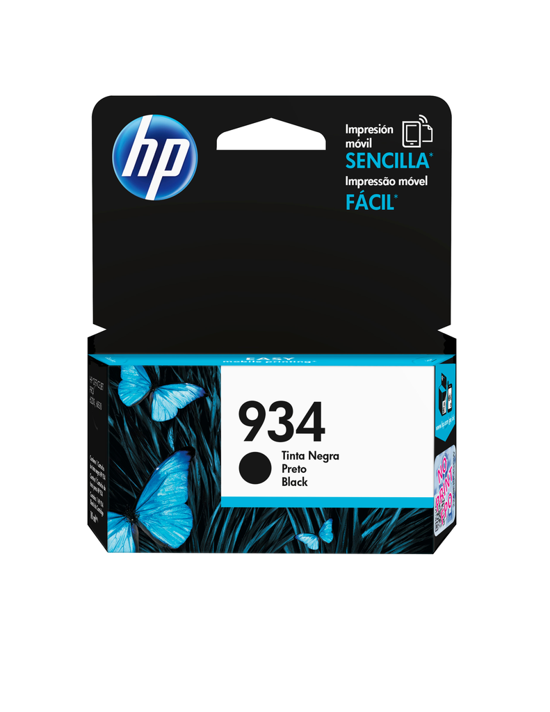 HP 934 / C2P19AE black ink cartridge, 400 pages