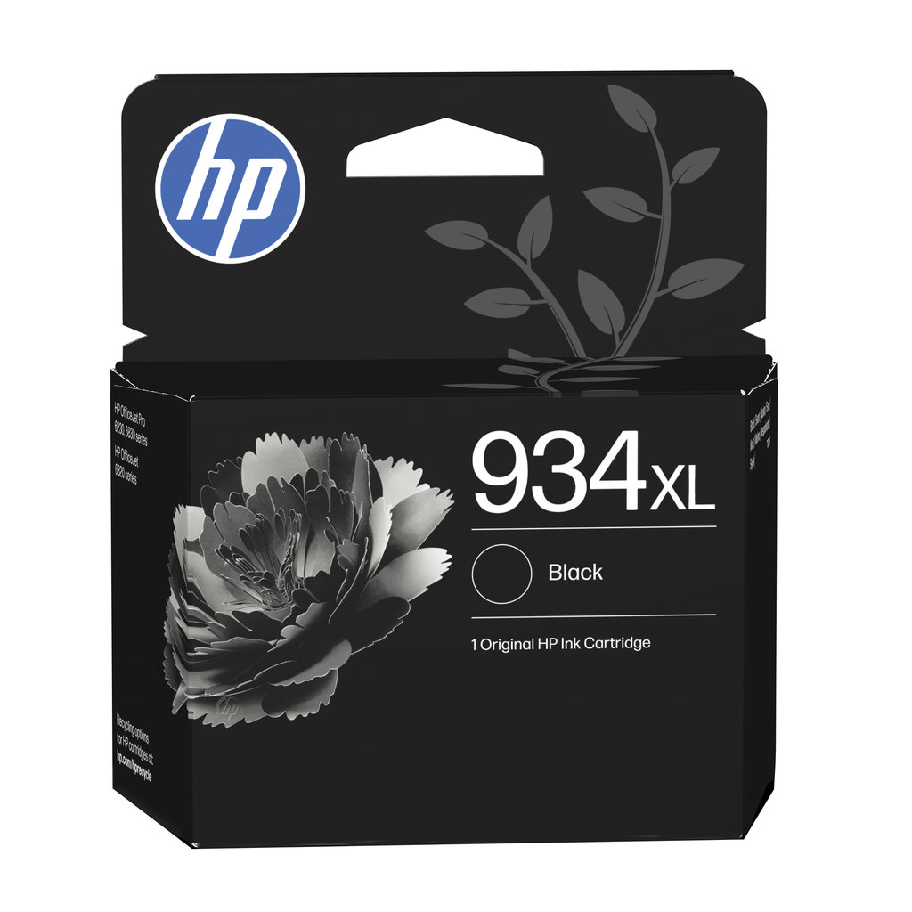 Tintenpatrone HP 934XL / C2P23AE Schwarz XL, 1.000 Seiten