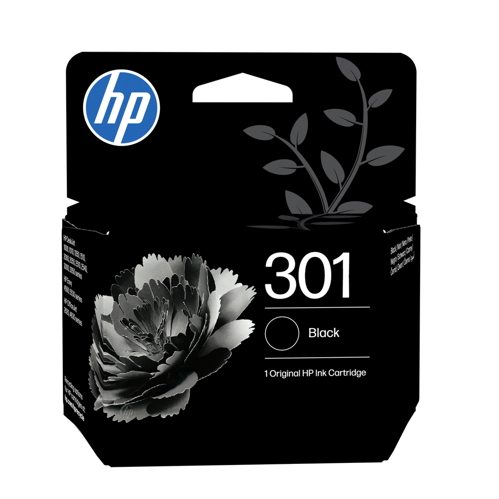 [CH561EE] Tintenpatrone HP 301 / CH561EE Schwarz, 170 Seiten