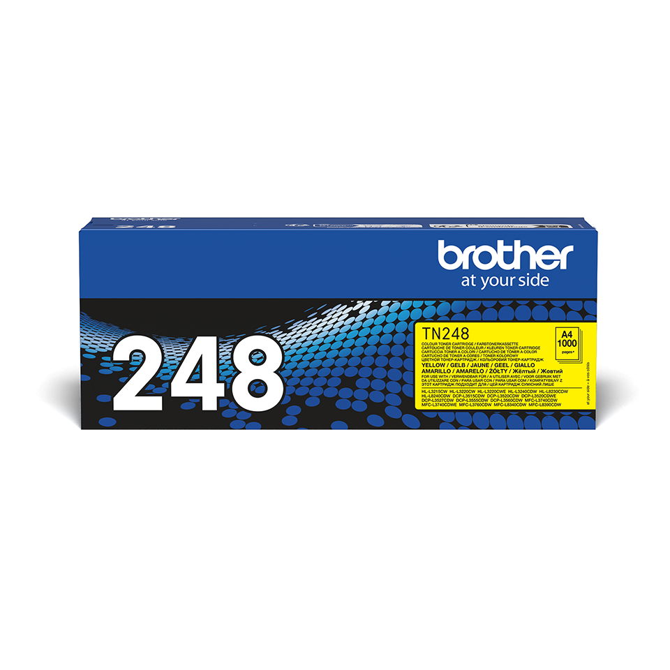 Brother Toner TN-248Y / TN248Y Gelb, 1.000 Seiten