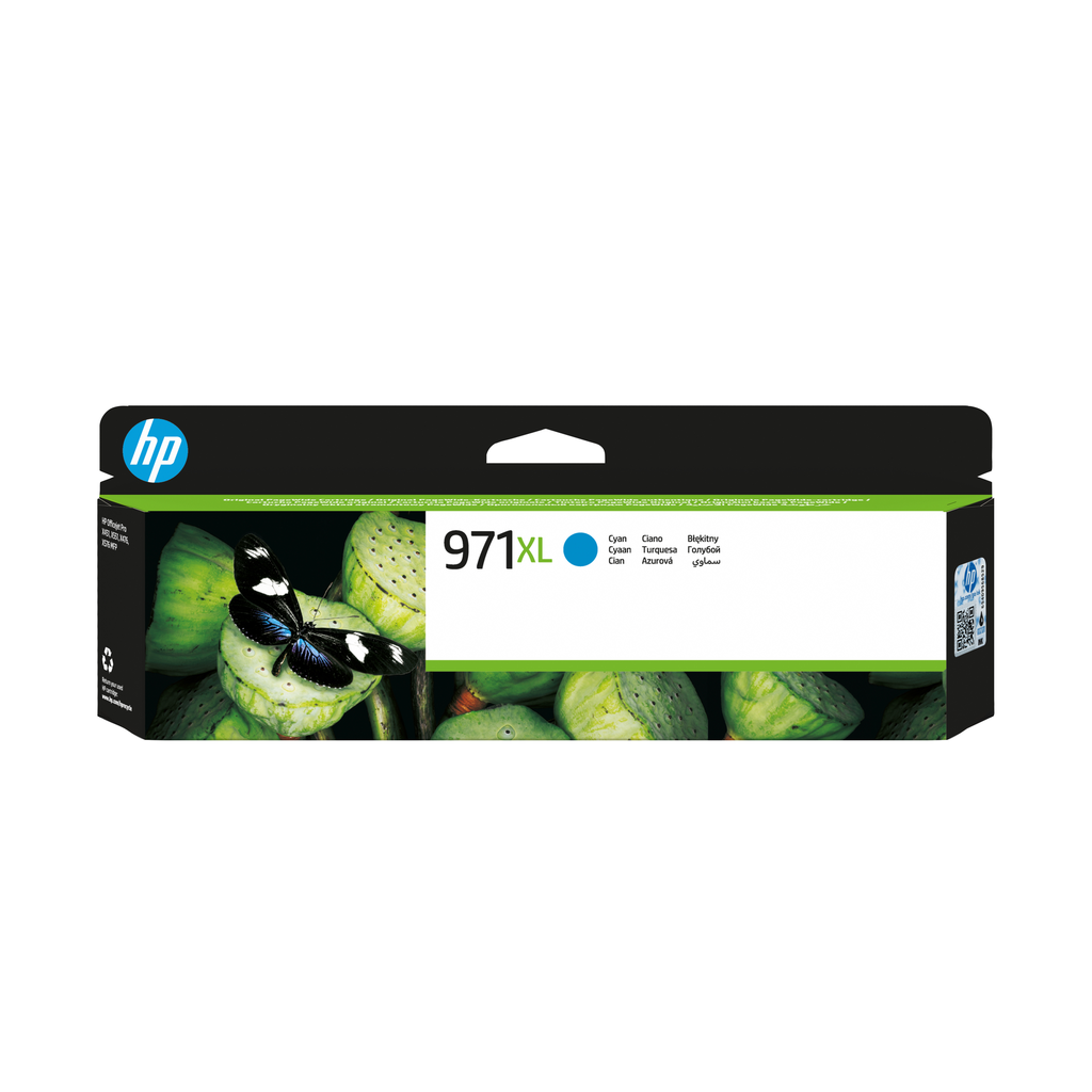 Tintenpatrone HP 971XL / CN626AE Cyan XL, 6.600 Seiten