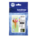 Pack cartouches d'encre Brother LC-3213VAL / LC3213VAL, 4 couleurs XL, 400 pages