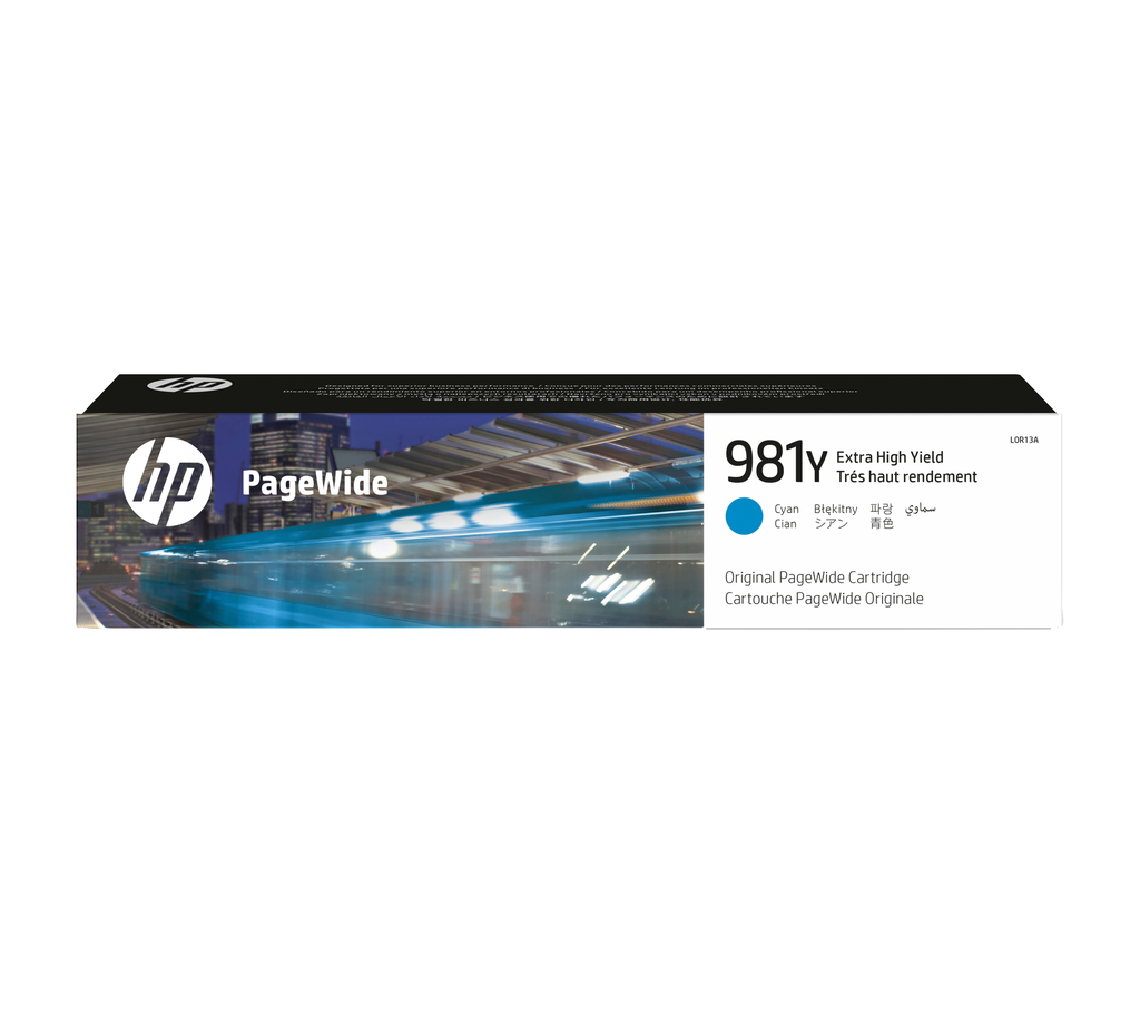 HP 981Y / L0R13A cyan XL ink cartridge, 16,000 pages