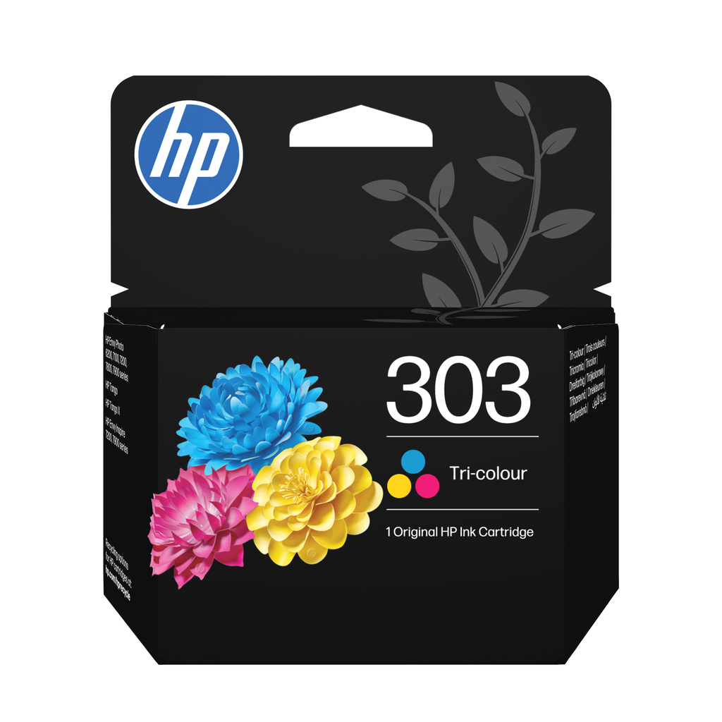 [T6N01AE] Cartouche d'encre HP 303 / T6N01AE 3 couleurs, 165 pages
