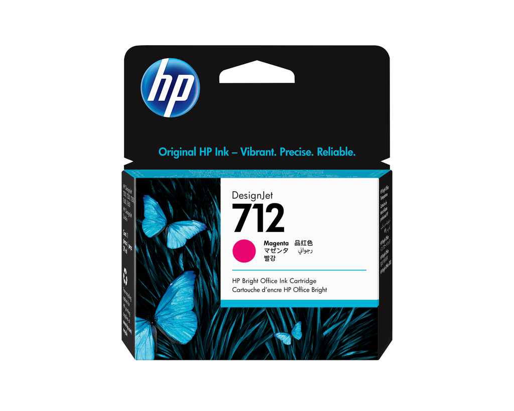 [3ED68A] Tintenpatrone HP 712 / 3ED68A Magenta, 29 ml
