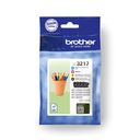 Brother LC-3217VAL / LC3217VAL ink cartridge value pack, 4 colors, 550 pages