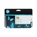 HP 738 / 498N7A yellow ink cartridge, 130 ml