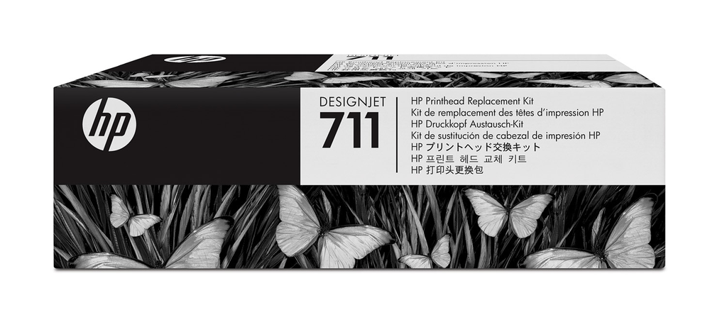 [C1Q10A] Tête d'impression HP 711 / C1Q10A 4 couleurs