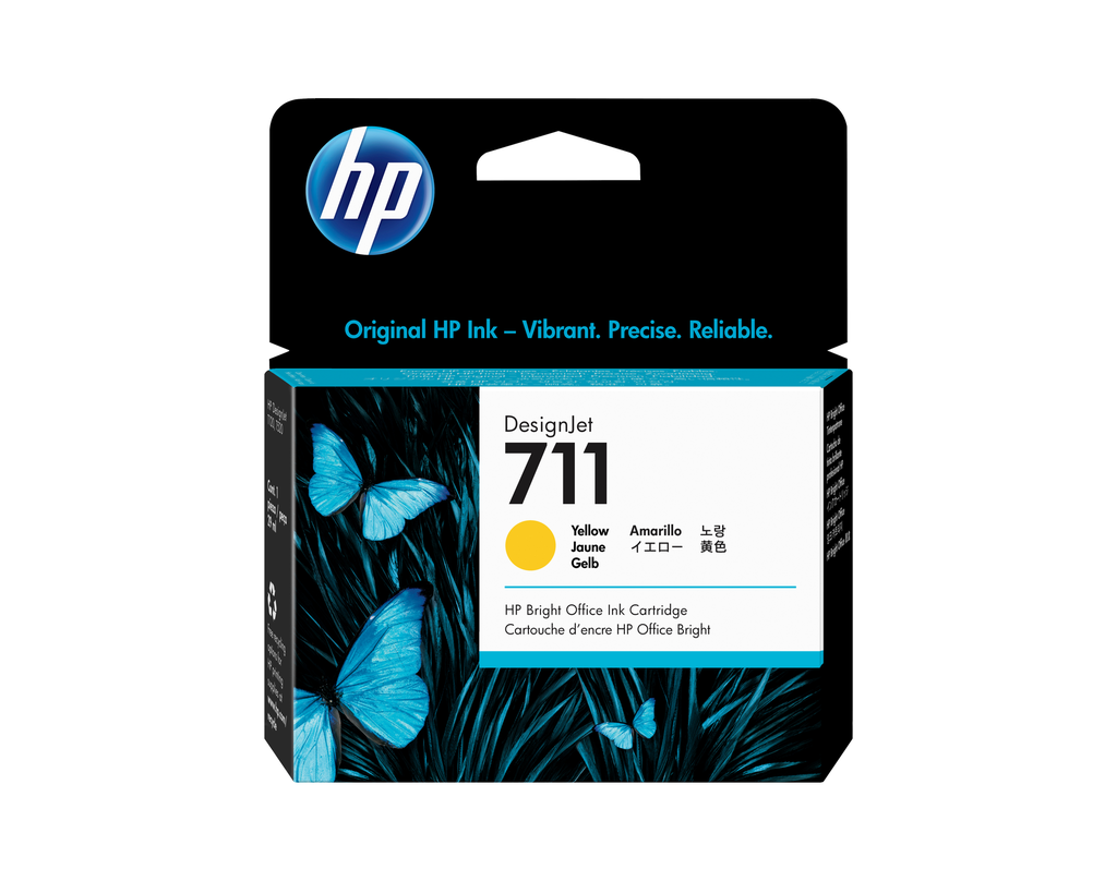 [CZ132A] Tintenpatrone HP 711 / CZ132A Gelb, 29 ml