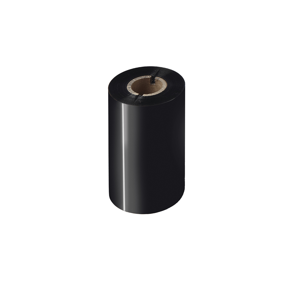 [BWS1D300110] Brother BWS-1D300-110 standard wax thermal transfer ribbon, 110 mm x 300 m, pack of 12