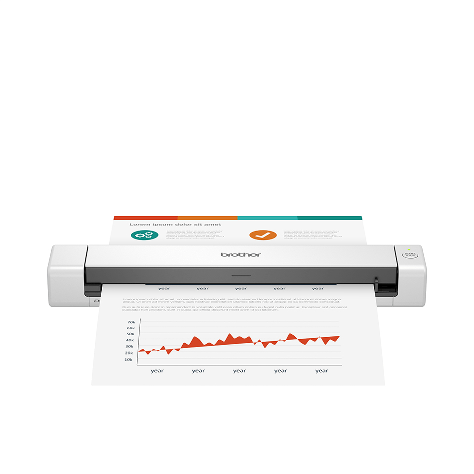 [DS640E] Scanner mobile Brother DS-640e, A4, 15 ppm