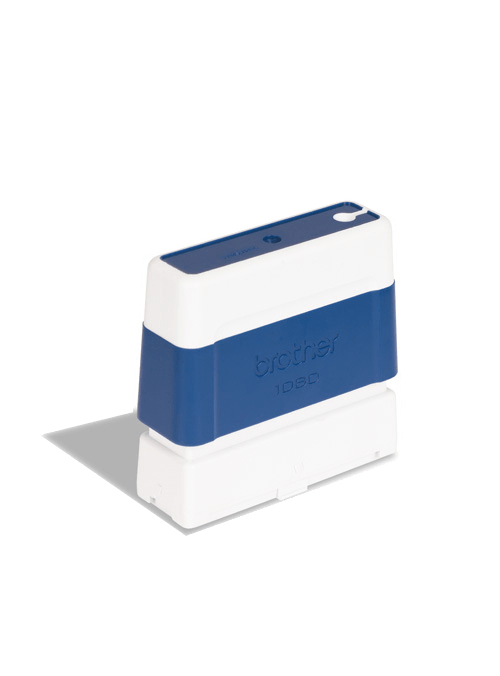 [PR1060E6P] Tampons Brother PR1060E6P 10 x 60 mm bleu, lot de 6