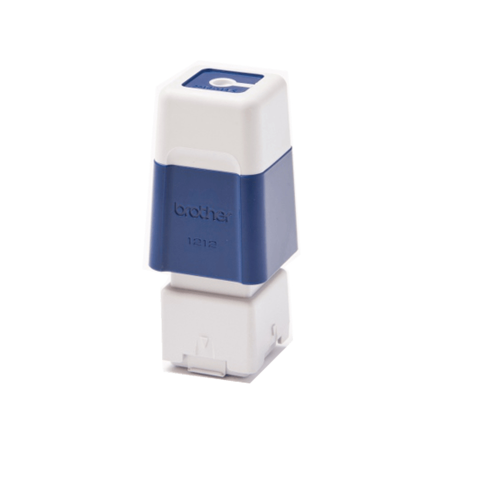 [PR1212E6P] Brother PR1212E6P Fertigstempel 12 x 12 mm blau, 6er-Pack