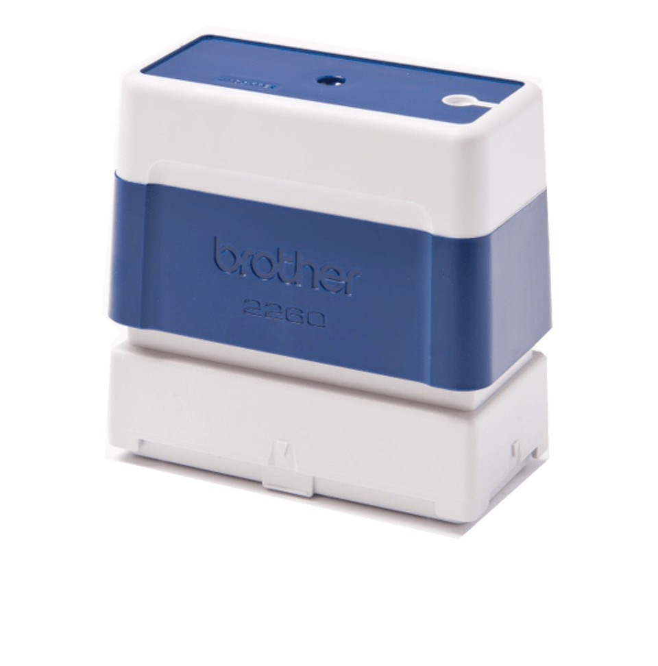 [PR2020E6P] Brother PR2020E6P pre-inked stamps 20 x 20 mm blue, pack of 6