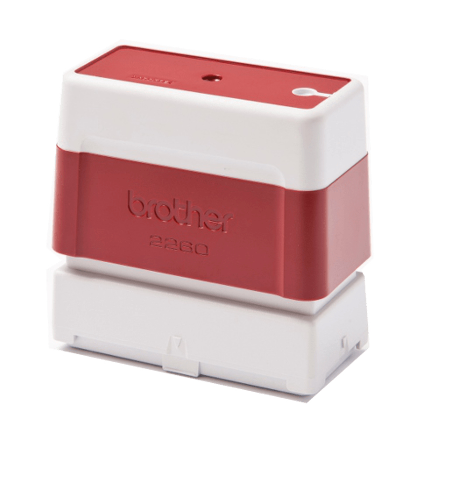 [PR2260R6P] Brother PR2260R6P Fertigstempel 22 x 60 mm rot, 6er-Pack