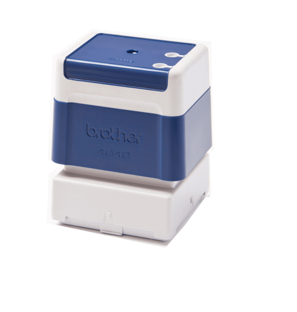 Brother PR4040E6P Fertigstempel 40 x 40 mm blau, 6er-Pack