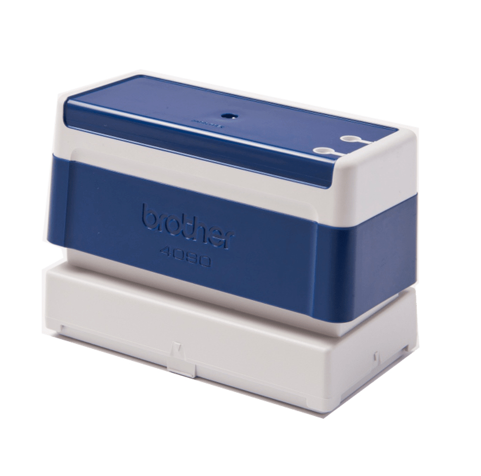 Brother PR4090E6P Fertigstempel 40 x 90 mm blau, 6er-Pack