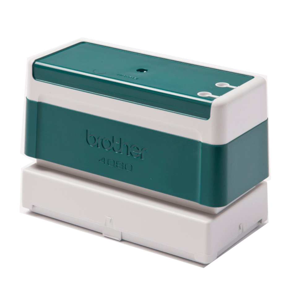 Brother PR4090G6P pre-inked stamps 40 x 90 mm green, pack of 6