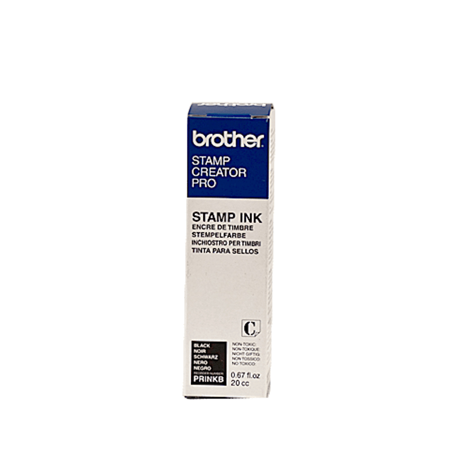 [PRINKB] Brother PRINKB black ink refill bottle for PR stamps