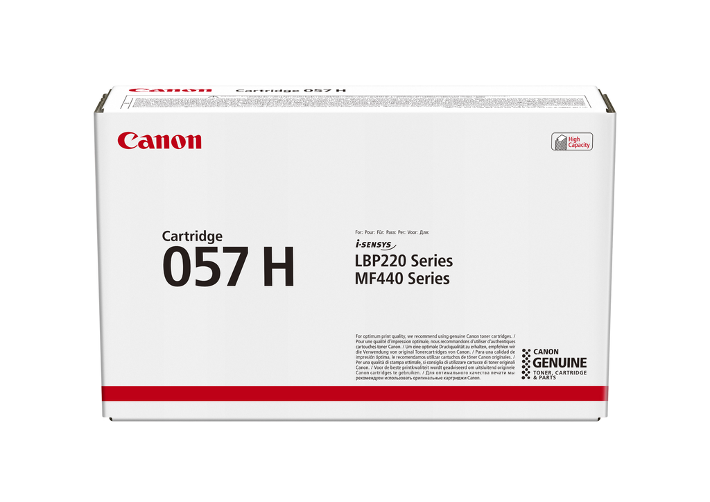 Toner Canon 057H / 3010C002 Schwarz XL, 10.000 Seiten