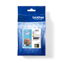 Pack cartouches d'encre Brother LC-424VAL / LC424VAL, 4 couleurs, 750 pages