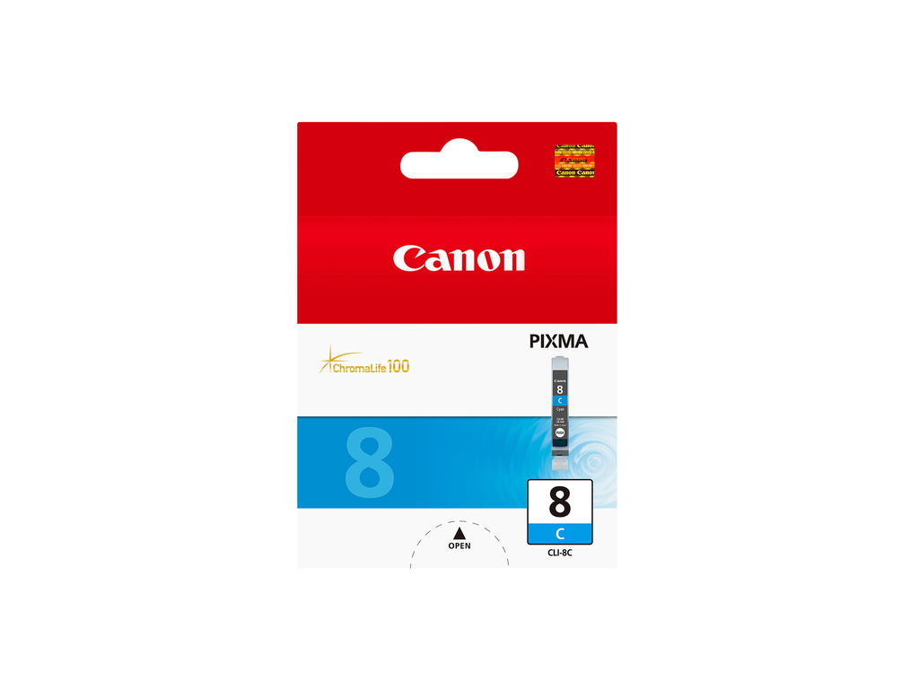 Canon CLI-8C / 0621B001 cyan ink cartridge, 790 pages
