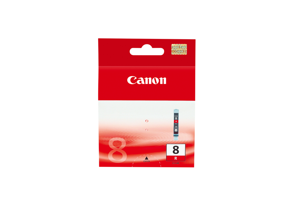 Canon CLI-8R / 0626B001 red ink cartridge, 5,790 pages