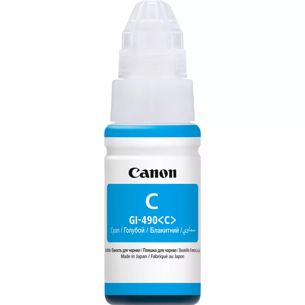 Tintenpatrone Canon GI-490C / 0664C001 Cyan