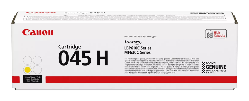 Toner Canon 045H / 1243C002 jaune XL, 2 200 pages