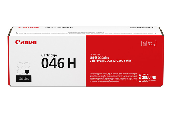 Toner Canon 046H / 1254C002 noir XL, 6 300 pages