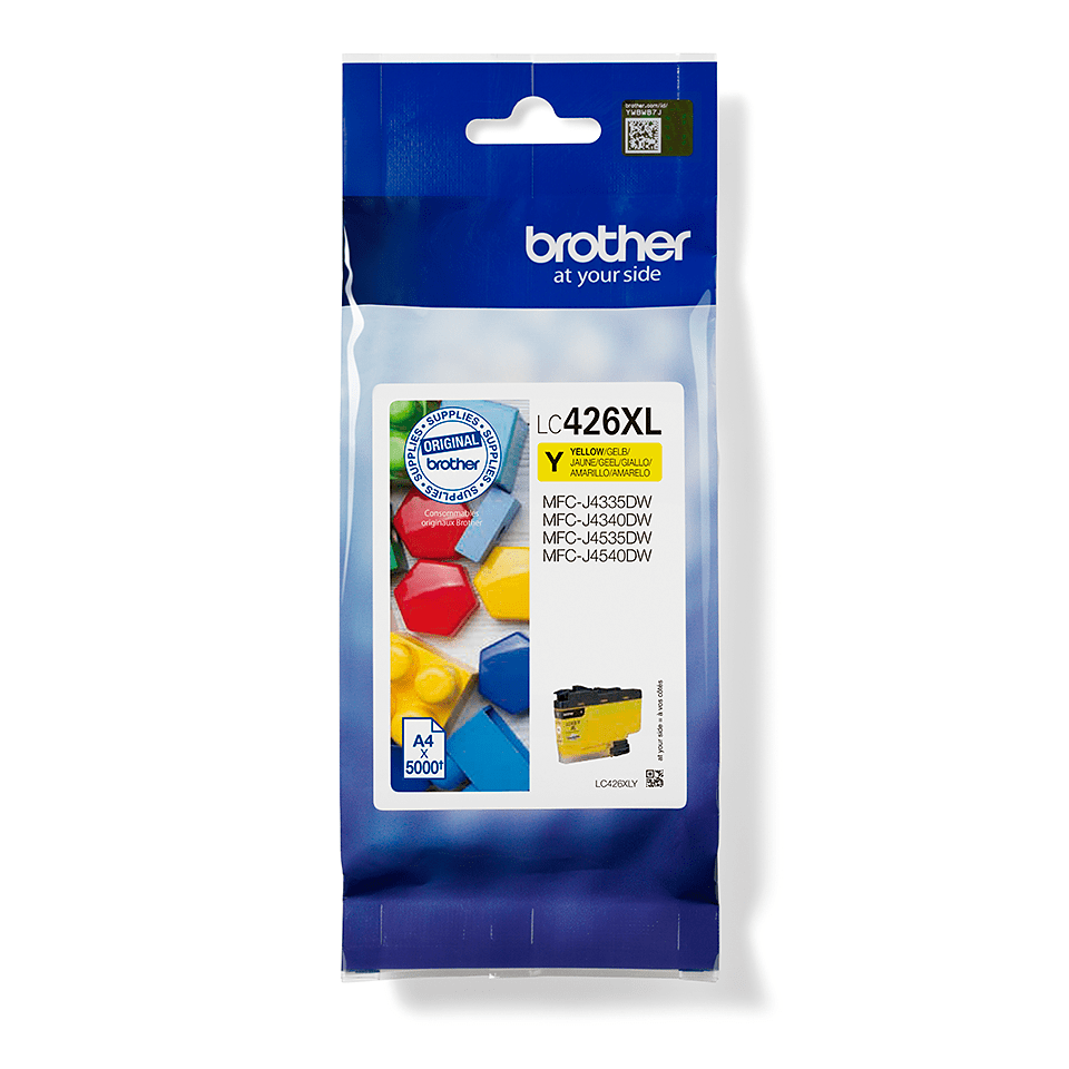 [LC426XLY] Brother Tintenpatrone LC-426XLY / LC426XLY Gelb XL, 5.000 Seiten