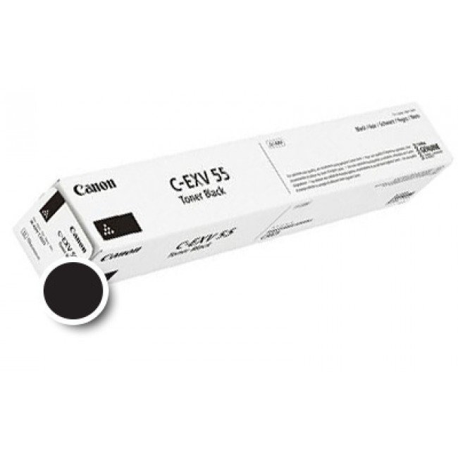 Canon C-EXV55 / 2182C002 black toner, 23,000 pages