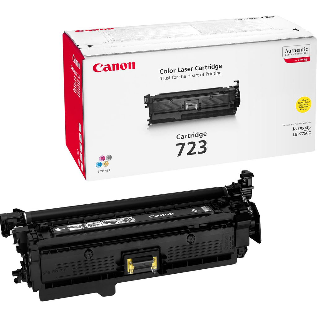 Toner Canon 723 / 2641B002 jaune, 8 500 pages