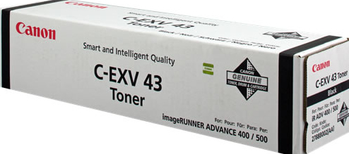 Canon C-EXV43 / 2788B002 black toner, 15,200 pages