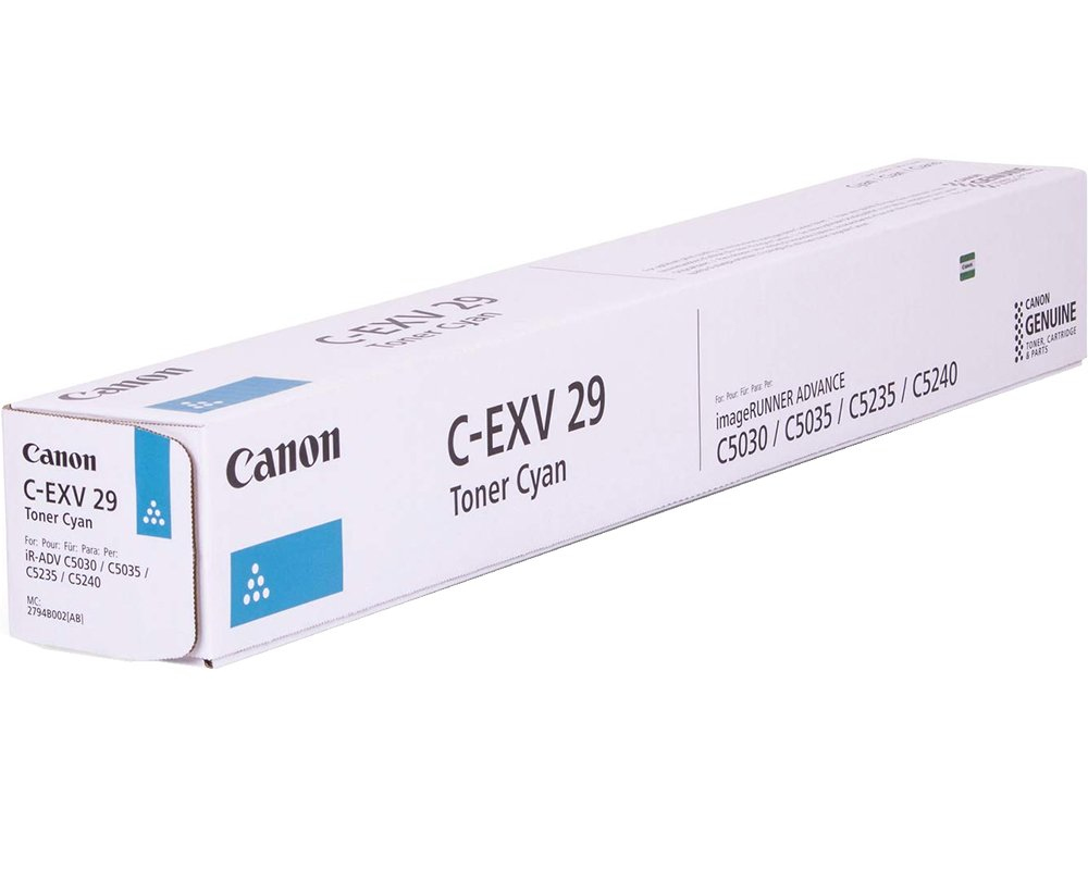 Toner Canon C-EXV29 / 2794B002 cyan, 27 000 pages