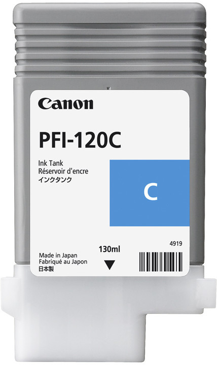 Tintenpatrone Canon PFI-120C / 2886C001 Cyan, 130 ml