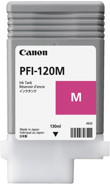 Canon PFI-120M / 2887C001 magenta ink cartridge, 130 ml