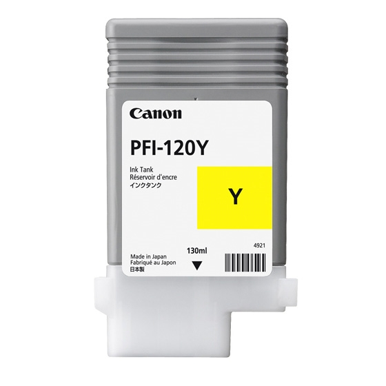 [2888C001] Canon PFI-120Y / 2888C001 yellow ink cartridge, 130 ml
