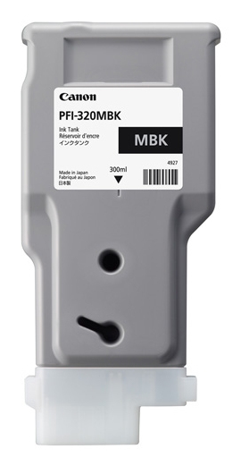 Cartouche d'encre Canon PFI-320MBK / 2889C001 noir mat, 300 ml
