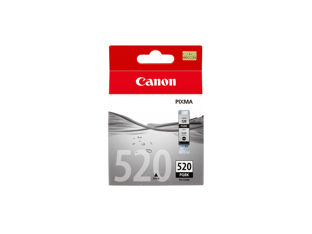 Cartouche d'encre Canon PGI-520PGBK / 2932B001 noire, 341 pages
