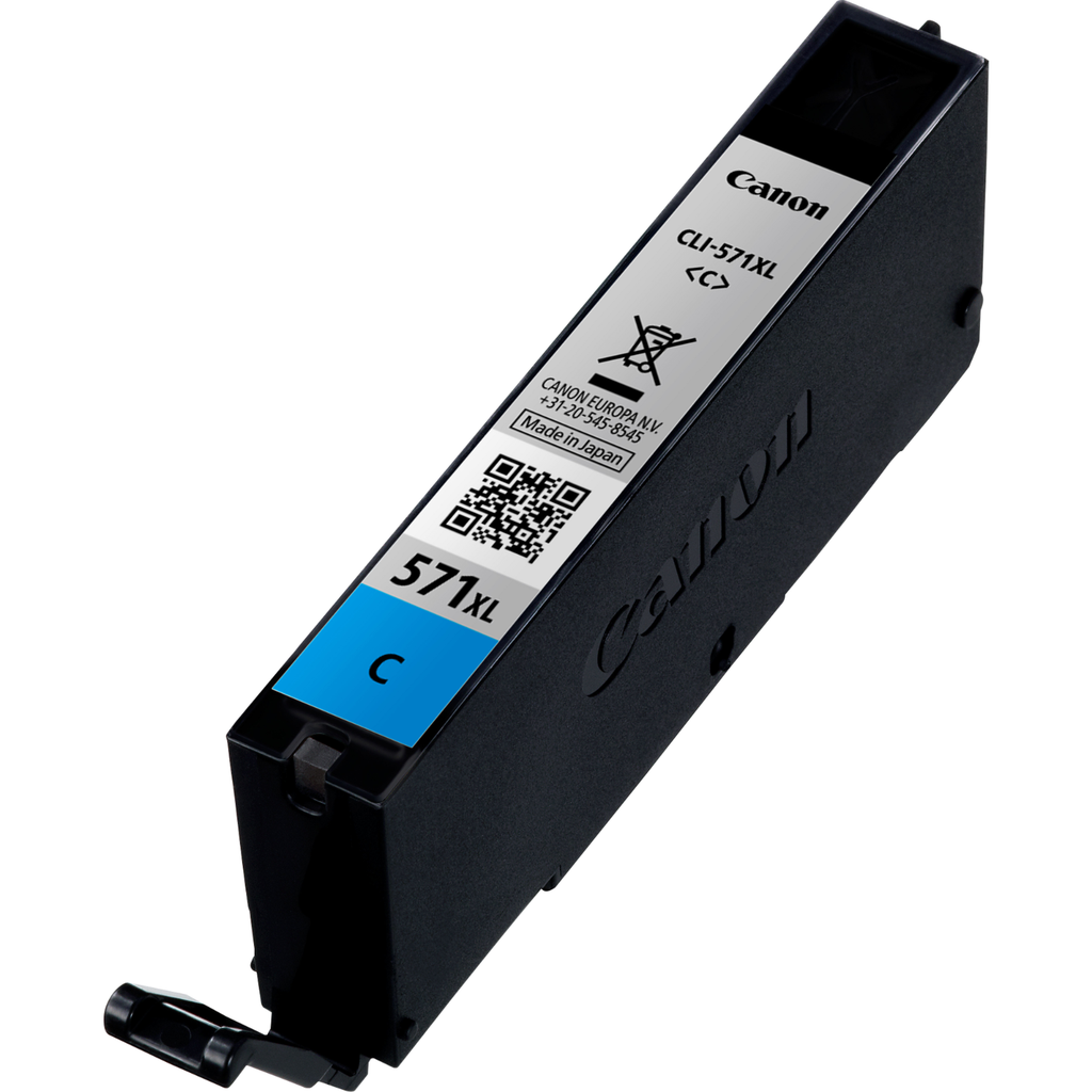 Canon CLI-571CXL / 0332C001 cyan XL ink cartridge, 715 pages