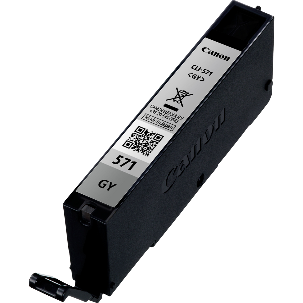 Canon CLI-571GY / 0389C001 gray ink cartridge, 7 ml