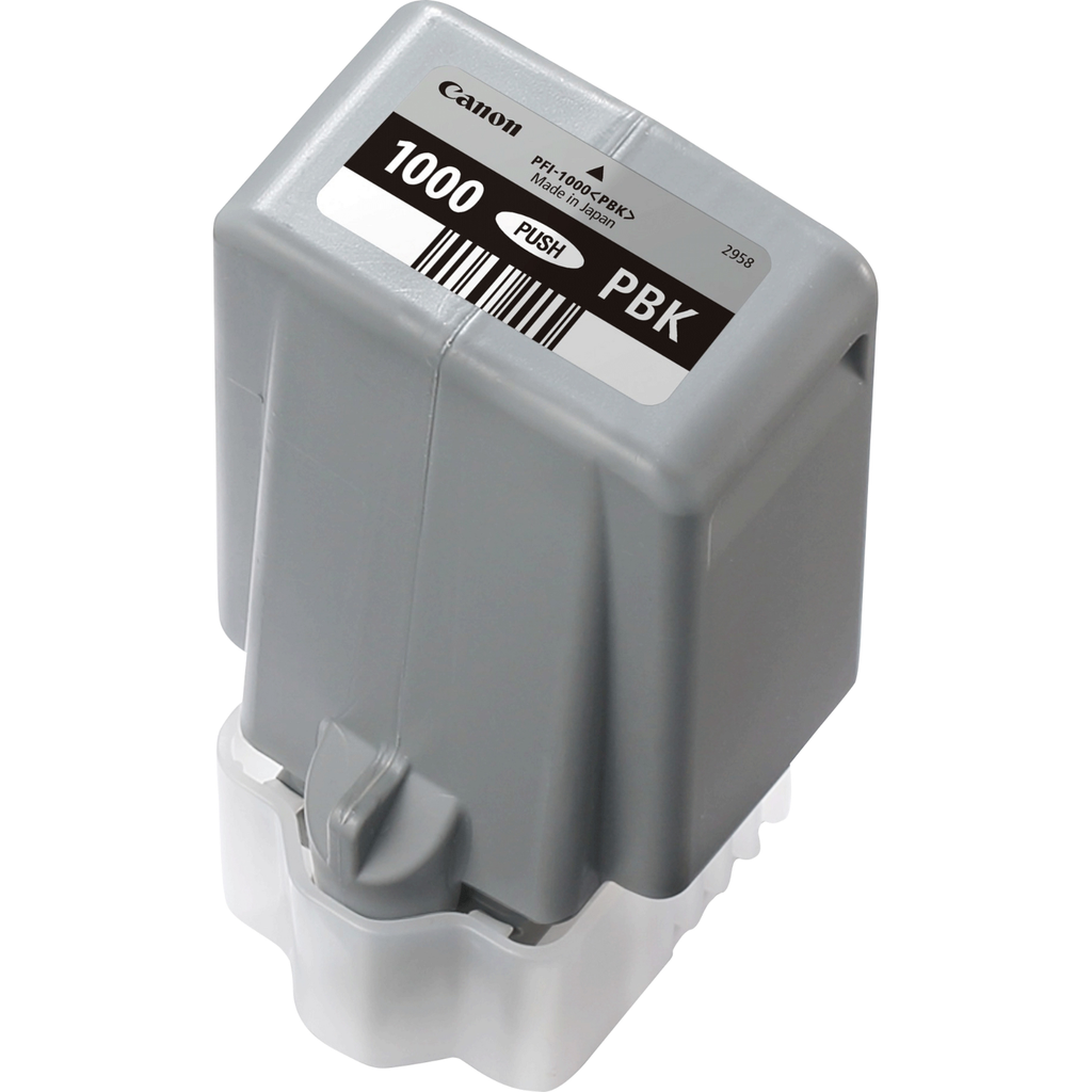 Canon PFI-1000 / 0546C001 photo black ink cartridge, 2,205 pages