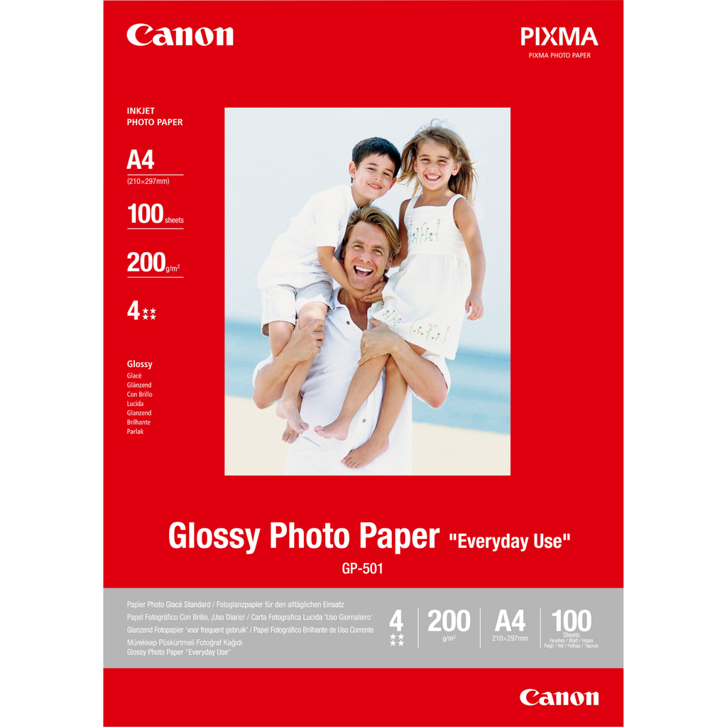 [0775B001] Canon GP-501 / 0775B001 photo paper, A4, 100 sheets