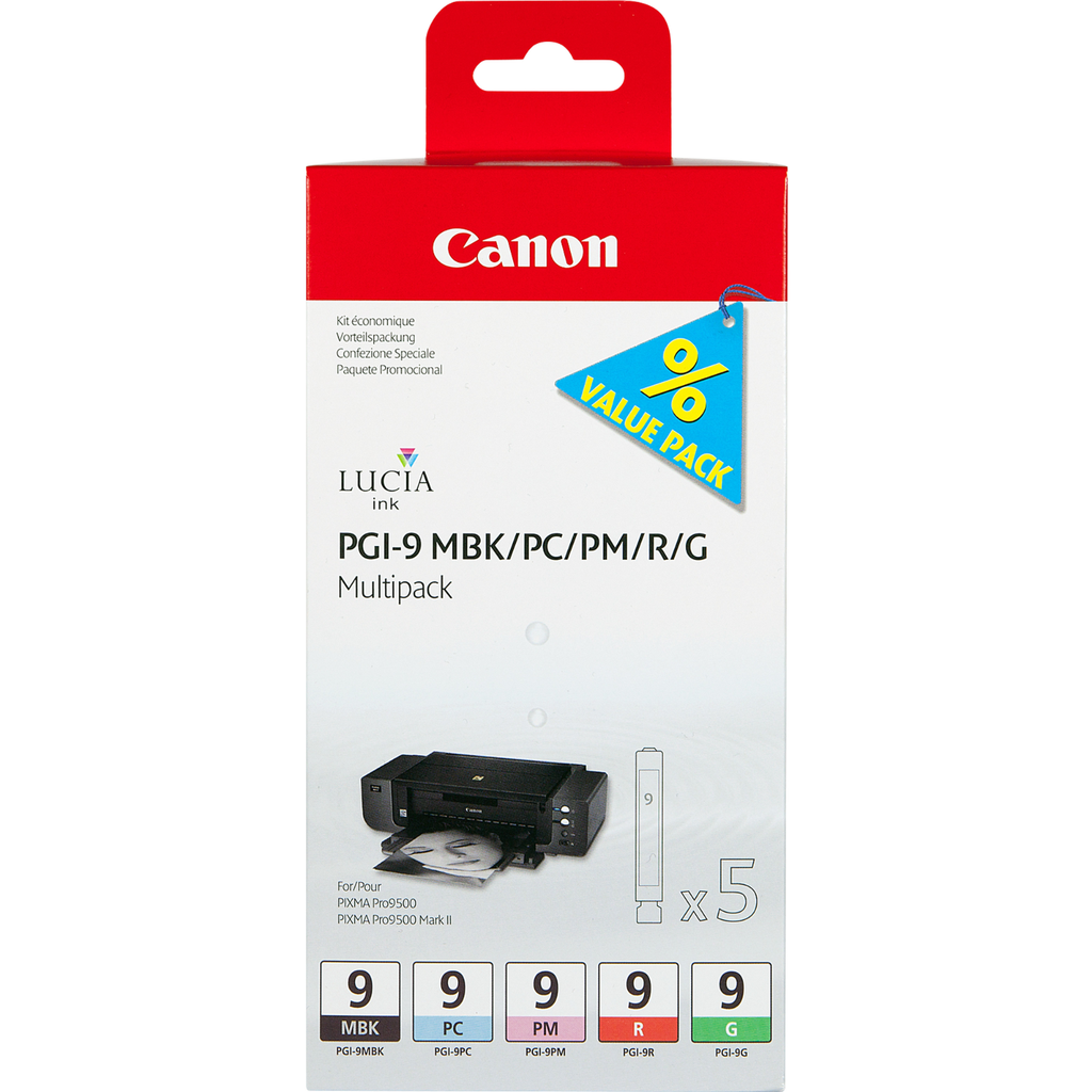[1033B013] Multipack Tintenpatronen Canon 1033B013, 5 Patronen