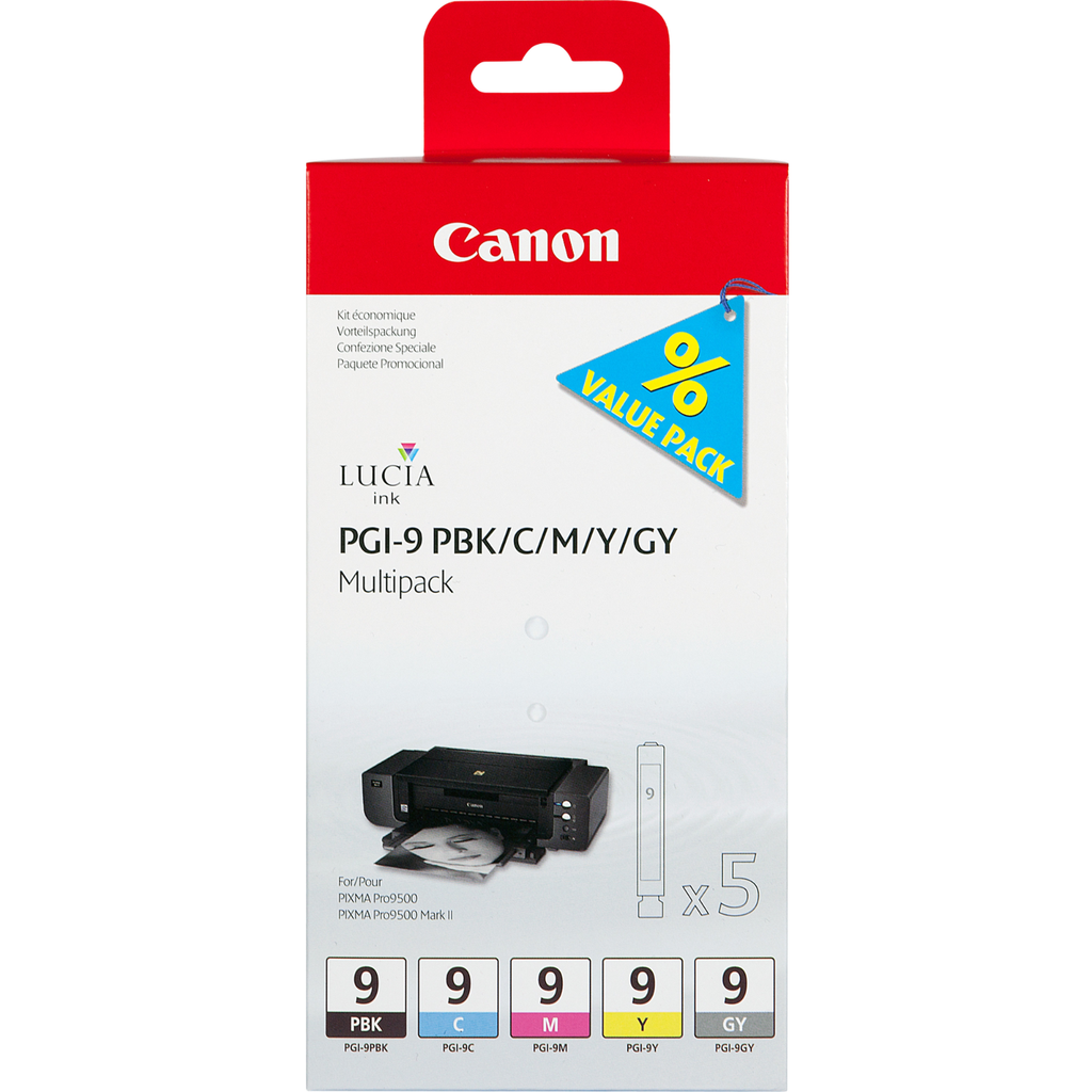 [1034B013] Multipack Tintenpatronen Canon 1034B013, 5 Patronen