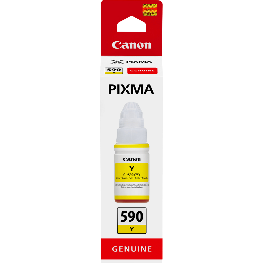 Canon GI-590Y / 1606C001 yellow ink bottle