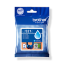 Brother LC-521C / LC521C cyan ink cartridge, 500 pages