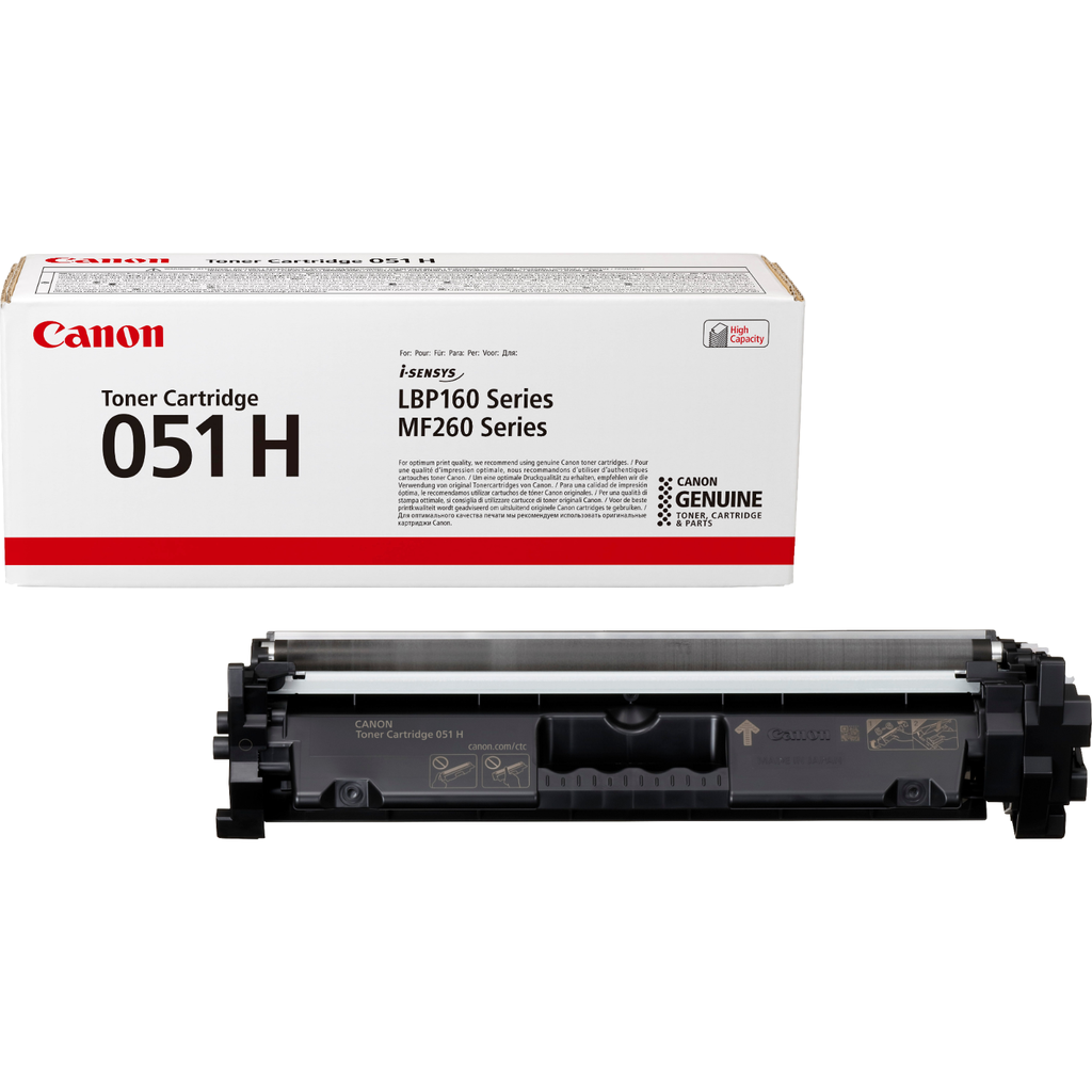 Toner Canon 051H / 2169C002 Schwarz XL, 4.100 Seiten